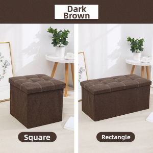 Multi-function Foldable Storage Ottoman