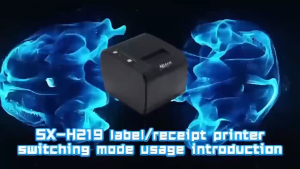 MR.BOSS thermal label and receipt printer supports label printing and USB+Bluetooth connection