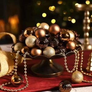 Aka 12pcs Packaging Balls Xmas Blue Christmas Balls Big Size 3cm/4cm/5cm/6cm Xmas Tree Decor Balls for Christmas Tree Accessories Xmas Balls Decoration Sale Xmass Decoration Sale Gold Christmas DecorationsGreen Christmas Balls