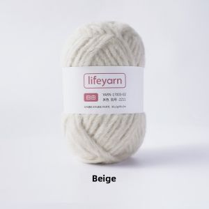 LIFEYARN | Beginner Scarf DIY Hand-Knitting Wool Yarn