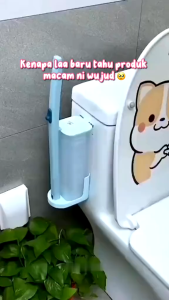 Refill Pembersih Toilet Sekali Pakai 6 in 1 Spons Pembersih Kamar Mandi Isi 6 Pcs Spons Isi Ulang Pembersih WC 6in1 Disposable
