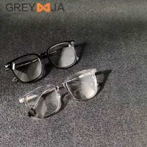 Grey Jack Kacamata Antiradiasi Blueray Model Kotak Oversized Ringan Bahan TR90 Laki-laki Wanita Bisa Minus K 9034
