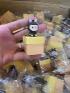 Móc khóa Labubu vô tri móc khóa bàn phím cơ móc khóa dễ thương có âm thanh vui nhộn hottrend - Happy Life 4Kid