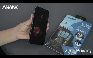 ANANK 2.5D 180° Privacy with 26° Angle Tempered Glass for Apple iPhone 16e (2025) / iPhone 14 Series (2022) / iPhone 13 Series (2021) (Jaz Authentic)