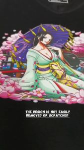 High quality cotton anime v neck t shirt for women plus size ZGV004