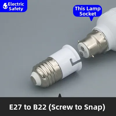 Old B22 to E27 Bulb Converter
