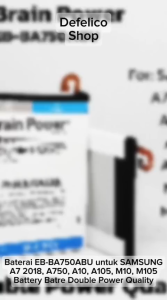 Baterai HP Samsung Galaxy A9 PRO 2019 - A10 - M10 - A7 2018 A750 EB-BA750ABU Batre Original Batrai