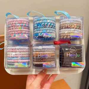 High Elasticity Durable Simple Korean Style Braided Hair Ties