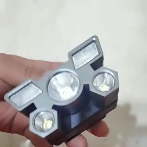 USB Rechargeable Headlamp Portable 5LED Headlight Built-in Battery Torch Portable Working Light Fishing Camping Head Light