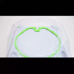 ไจโรดิสก์แข่งขัน Xtreme Stadium ไจโรแบบดึงออกได้พร้อมของเล่นไฟสำหรับเด็ก