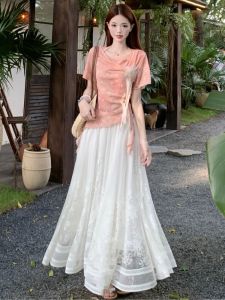 RELNLEX | Trang Phục Mùa Hè Kiểu Pháp Elegance cho Phụ Nữ Béo Đẹp