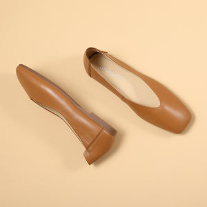 MIOLLIBARN | French Style Soft Leather Comfortable Flat Grandma Shoes