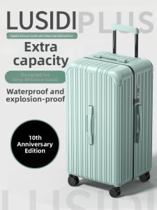 Lockable Expandable Trolley Suitcase 20inch