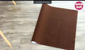 [SG Stock]Office Chair Mat Non-Slip Floor Protection Study Room Carpet Roller Leg Wheel Sound Cushion Cover Protector