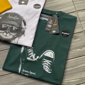 Inversline T-Shirt Crewneck Full Cotton Combed 24s