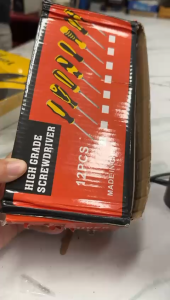 Obeng Ketok Bolak Balik Plus Minus Diameter 6mm Panjang Besi 9cm