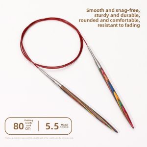 QINGPIN | Circular Interchangeable Multiple Lengths Knitting Needles