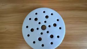 2Pcs 25 Holes Soft Sponge Interface Pad 6 Inch 150mm Sanding Pads Backing Disc Hook & Loop Sanding Discs For Polisher