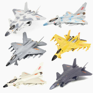 Multiple alloy aircraft model simulations of J-10-15 J-20 and J-31 fighter jets childrens and boys toys home decorations