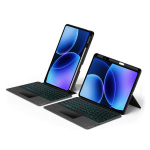 LFOIQN Wireless BT Magic Keyboard Case For Xiaomi POCO Pad X1 2025 Mi Pad 7 Pad 8 MIPad 7 8 Pro 11.2 Inch Smart Case Detachable