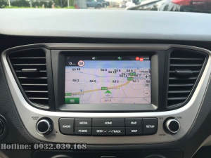 Màn cảm ứng Androi Carplay full chức năng tháo xe Huyndai Accent 2018 2019 2020 2021.