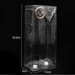 【On Sale】Labubu Baby Bag PVC Transparent Doll Storage Outing Baby Bag Pendant Anti-dust Protective Cover Doll Storage