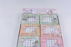 Set 10 Tờ Sticker dán móng tay cho bé