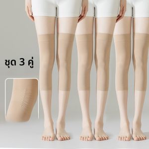 MiiOW | ถุงเท้าข้อสั้นป้องกันความร้อนสำหรับผู้หญิงในช่วงฤดูร้อน ถุงเท้าข้อยาวแบบบางสำหรับเล่นกีฬา ป้องกันการลื่นไหล ถุงเท้าข้อยาวครึ่งแข้ง