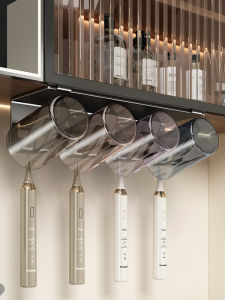 Hourleey | Wall-Mounted Toothbrush Holder No-Drilling Bathroom