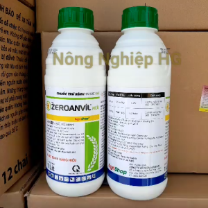 Thuốc trừ bệnh ZeroAnvil Chai 1 Lít Sạch bênh xanh cây đặc trừ thán thư nấm hồng đốm đen vàng lá sương mai đốm nâu đốm trái rỉ sắt phấn trắng