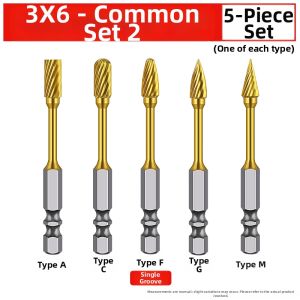 XINGONG | Tungsten Steel Rotary Burr Set 3mm