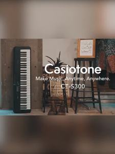 Casio | keyboard piano All Ages Professional Smart Electronic Keyboard 61keys