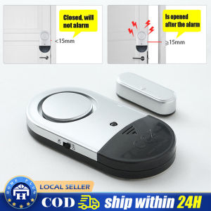 Door Open Alarm Sensor Magnetic Sensor Door Window Alarm For Kids Wireless Security Alarms Keep Your Home Pool Cabinet Business