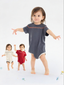 Q21 | Moisture Absorbing Breathable Baby Bodysuit for Spring Summer