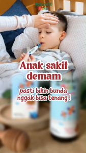NATURAFIT FOR KIDS - Nomam Madu Penurun Demam / Obat Panas Anak & Meningkatkan Daya Tahan Tubuh