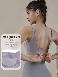 High Impact Anti-shake Gathering Anti-sagging Sports Bra