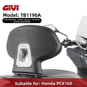 Givi | Motorcycle Rear Seat Backrest Modification Large Support Carbon Steel