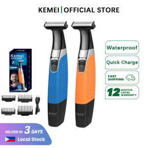 Kemei KM-1910 Shaver for Men Electric Razor Rechargeable Beard Trimmer Waterproof Body Shavers Shaving Machine Washable