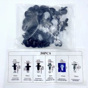 Bộ Kẹp Đinh Tán Ốc Vít Nhựa Đa Năng Dùng Cho Cản Xe Chắn Bùn Ốp Cửa Tấm Trang Trí Nội Thất Ô Tô Phụ Kiện Trang Trí Nội Thất Xe Hơi.