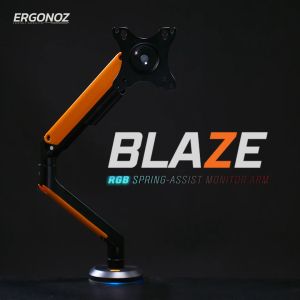 ERGONOZ ขาตั้งจอคอม แขนจับจอ ขาตั้งจอ ขาตั้งจอคอมพิวเตอร์ ระบบ Monitor Arm รุ่น BLAZE สำหรับ หน้าจอ 17-32 นิ้ว