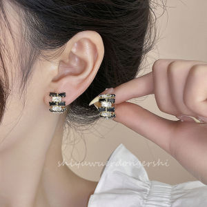 ต่างหูแบบคลิปสไตล์เกาหลีสำหรับผู้หญิง วัสดุอะลูมิเนียมเคลือบเงิน เครื่องประดับแฟชั่นสุดเก๋ ใส่ไปทำงานได้ ไม่มีรูในหู