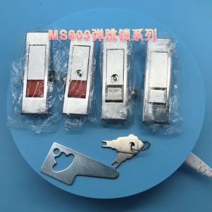 Khóa Bật MS603 - Khóa Tủ Điện - Khóa Bấm Nút Đỏ MS603