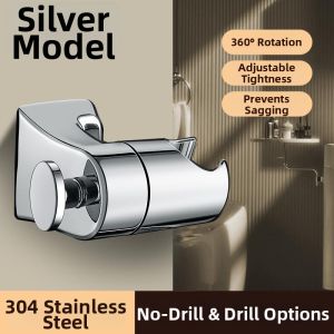 Kuwubianjing | No-Drilling Adjustable Shower Head Bracket