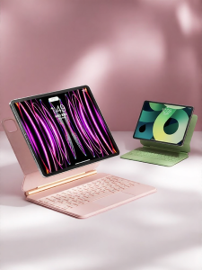 B.O.W | Suspension Bluetooth Mouse Integrated Keyboard Cover For iPad