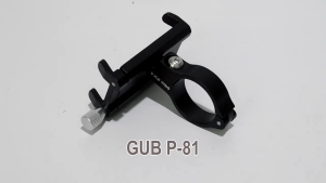 GUB P30 Original Phone Holder Hp Sepeda Motor Alumunium Alloy Tempat Hp Motor Dudukan Hp Sepeda Motor