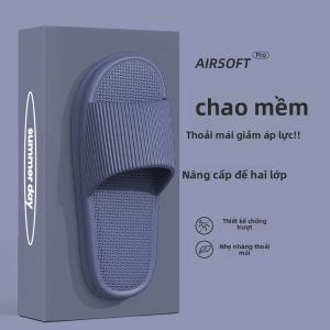 MONLEYTA | Dép chống trượt chống mùi mùa hè dùng trong nhà cặp đôi đế EVA dép xỏ ngón thiết kế đơn giản phong cách nam dùng cho lứa tuổi từ 18-40