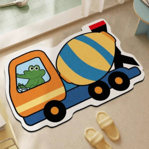 JINFAN | Cartoon Slip-resistant Absorbent Quick-dry Bathroom Mat