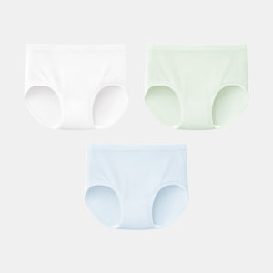 B&C.Room | High Waist Modal Cotton Womens Underwear Breathable Comfortable Seamless Triangle Pants Antibacterial Daily Wear