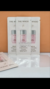 Combo 10 gói 1ml Whoo Vital Hydrating Suncreen Fluid SPF50 Kem Chống Nắng dạng lỏng