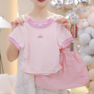 Tagkita | Cotton Short Sleeve T-shirt and Shorts Set for Girls